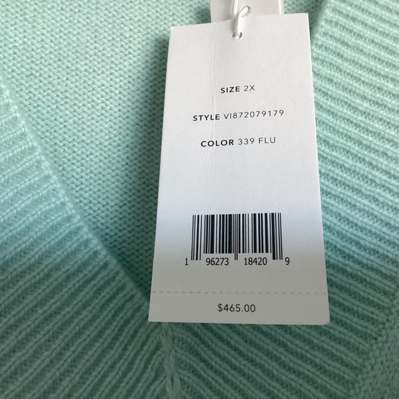 Vince Wool & Cashmere Blend Sweater (Plus Size) 2X - Picture 2 of 11